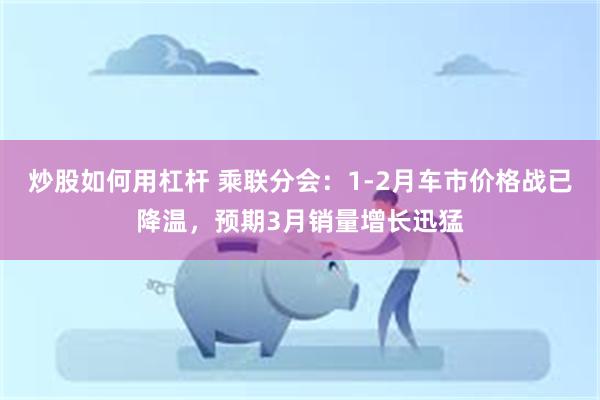 炒股如何用杠杆 乘联分会：1-2月车市价格战已降温，预期3月销量增长迅猛