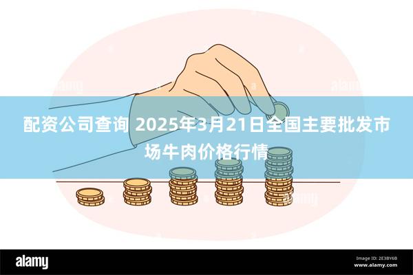 配资公司查询 2025年3月21日全国主要批发市场牛肉价格行情